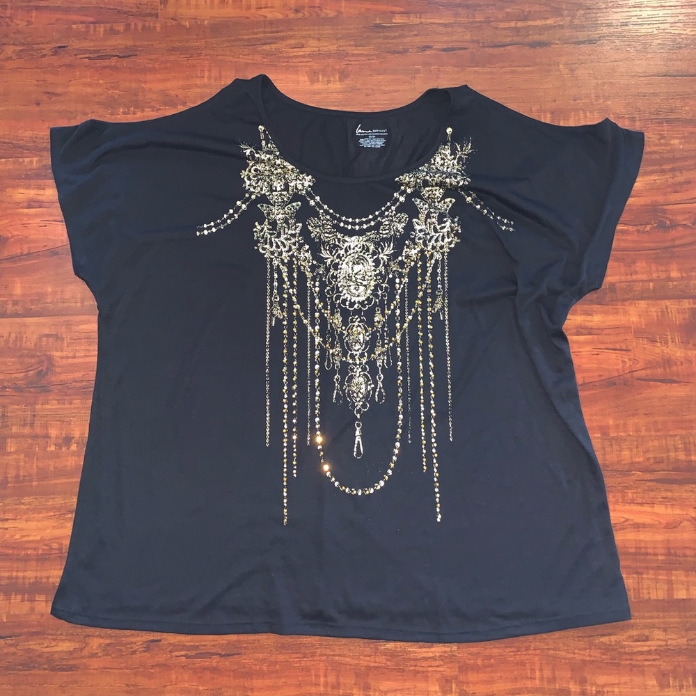 Lane Bryant tunic top Sz 22/24